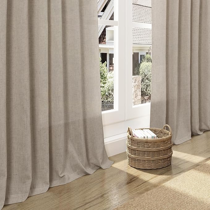 Cobblestone Linen Curtains 84 Inches Long - Image 5