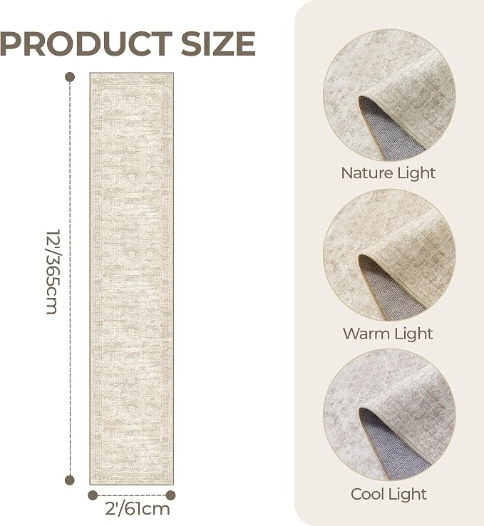 Long Hallway Runner Rug- Carpet Runners - Image 2