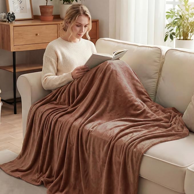 Exclusivo Mezcla Soft Large Fleece Throw Blanket - Image 2