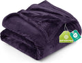 Utopia Bedding Ultra Soft Fleece Bed Blanket Twin Size Purple | Microfiber by UTOPIABEDDING