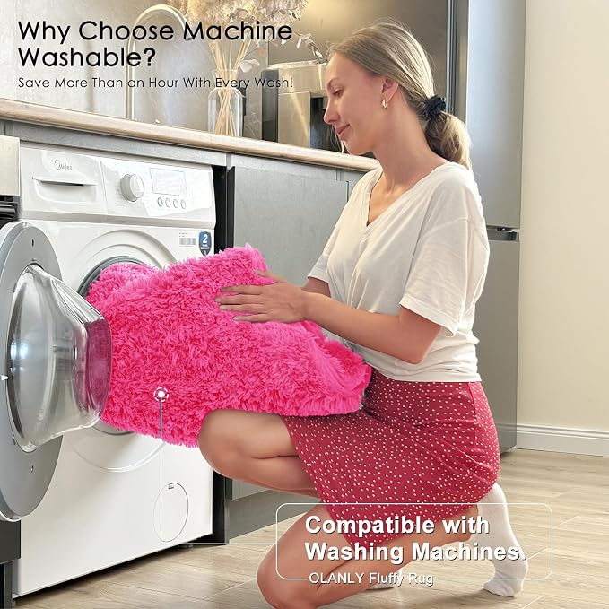 OLANLY 2x6 Machine Washable Runner Rugs - Image 2