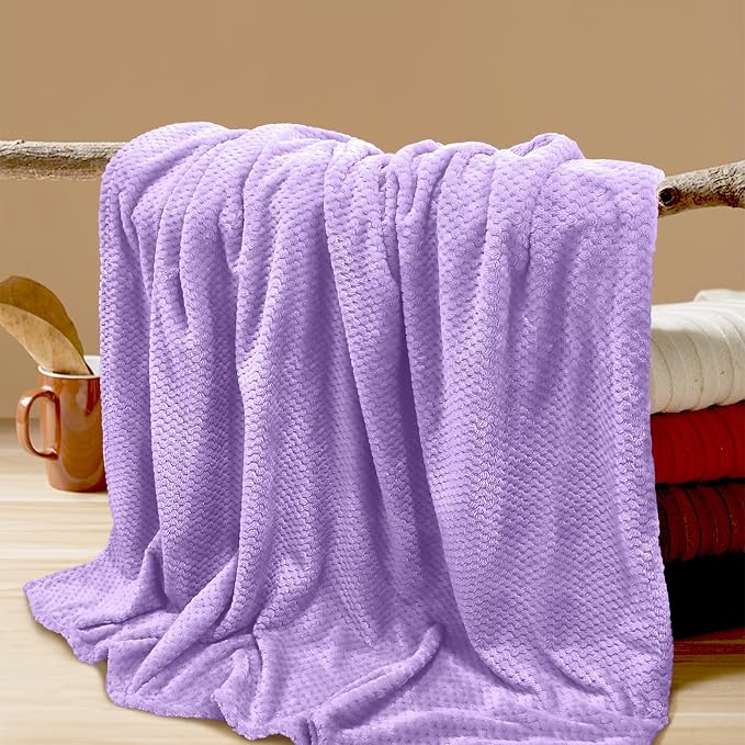 4 Pack Fleece Throw Blankets 50x60 Inches - Image 9