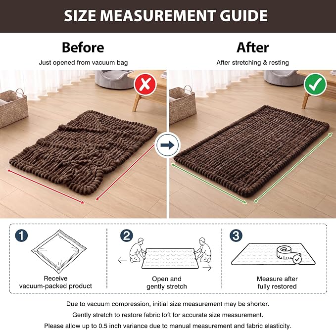 Fixwal Waterproof Flannel Dog Couch Cover, 27.6" x 47", Dark Brown | Integrated - Image 8