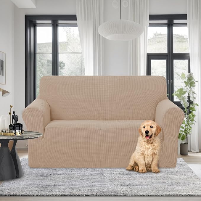 U-NICE HOME Loveseat Cover Stretch Couch Cover Sofa Cover Sofa Slipcover - Image 2