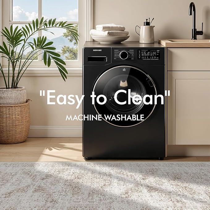 Washable 3x4 Area Rug for Entryway - Image 4