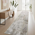 AMOAMI 2 x 10 Hallway Runner Rug Non Slip Super Soft Long Runner Rugs Machine by AMOAMI