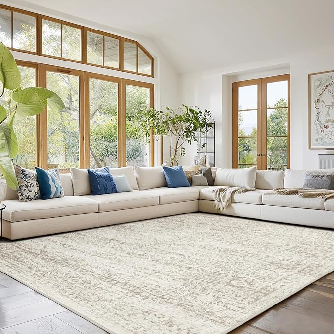 Washable Rugs 10x14 Area Rugs for Living Room, Rugs for Bedroom, Large Carpets - Image 8