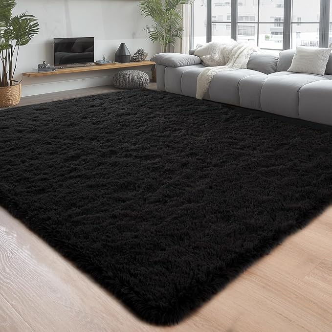 Chicrug Soft Area Rugs for Bedroom Living Room Plush Fluffy Rug 4x6 Feet by ChicrugHomeDecor