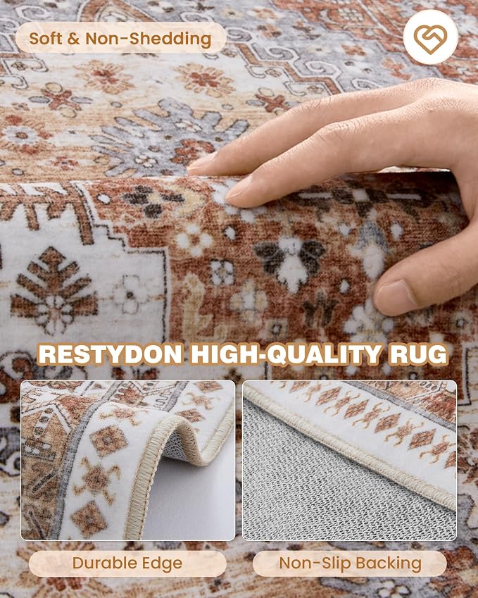 Washable Runner Rug 2.5x14, Non-Slip Long Kitchen Mats - Image 7