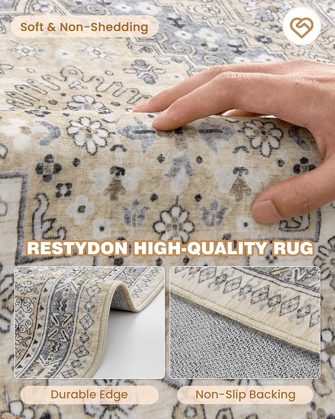 Entryway Rug - 2x3 Washable Rug Runner - Image 7