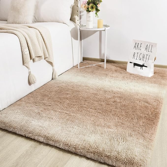 TWINNIS Super Soft Shaggy Rugs Fluffy Carpets, 5x8 Feet, Indoor Modern Plush - Image 7