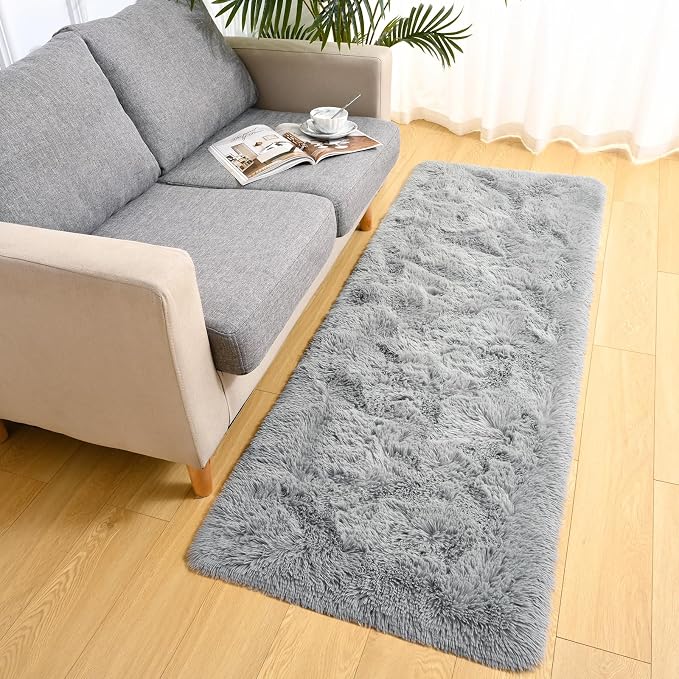 LOCHAS Ultra Soft Indoor Modern Area Rugs Fluffy Living Room Carpets - Image 7