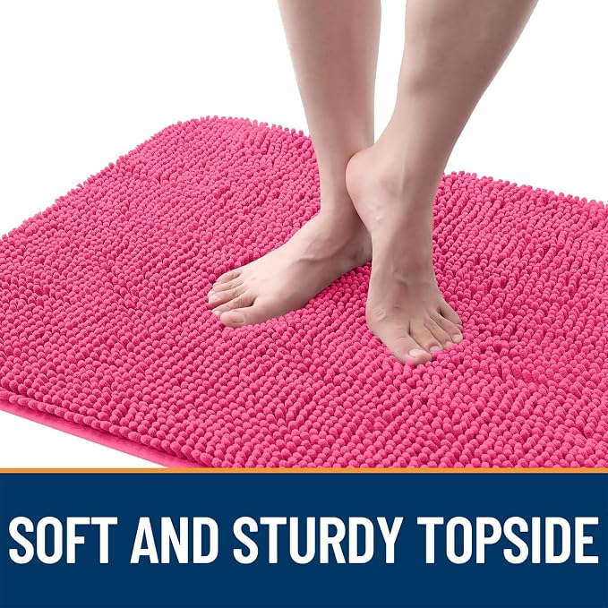 OLANLY Dog Door Mat for Muddy Paws 36x24, Absorbs Moisture and Dirt, Absorbent - Image 4