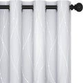 Deconovo Room Darkening Curtains, Thermal Insulated Noise Reduced Drapes by Deconovo
