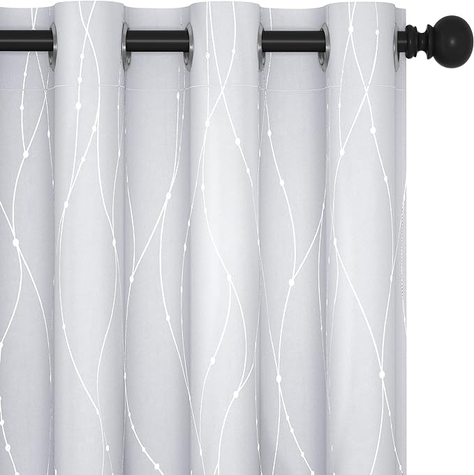 Deconovo Living Room Curtains, Room Darkening Drapes, Thermal Insulated by Deconovo