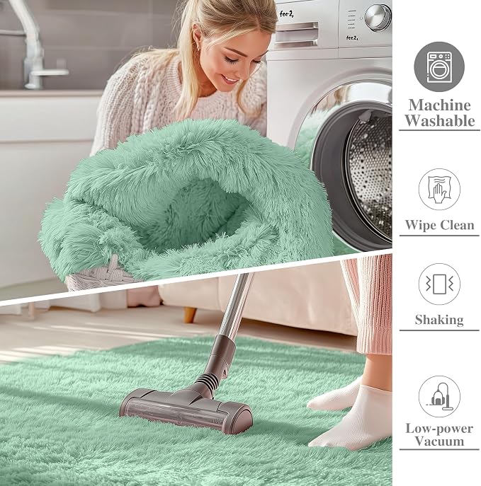 OLANLY 2x8 Machine Washable Runner Rugs - Image 2