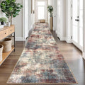 IOHOUZE Abstract Runner Rug 3x20 Ft Extra Long Washable Runners by iOhouze