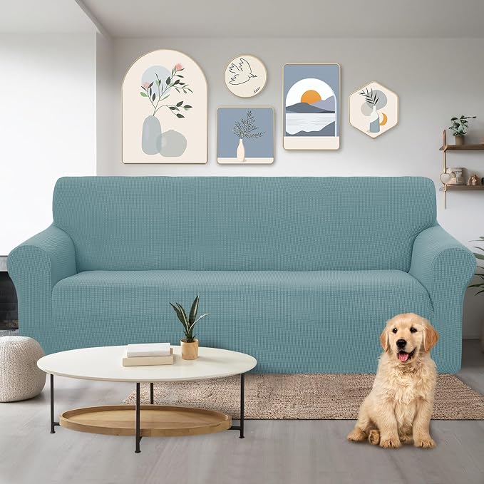 U-NICE HOME Stretch Couch Cover Sofa Cover Sofa Slipcover Furniture Protector - Image 2