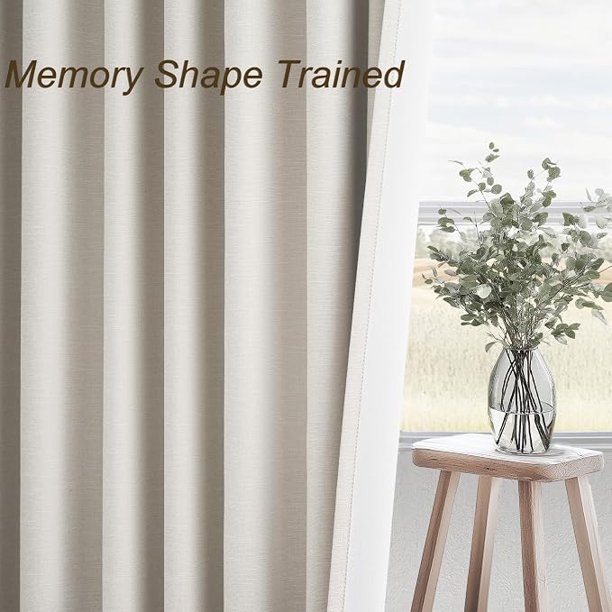100% Blackout Curtains 70 Inch Wide 90 Inch Long - Image 5