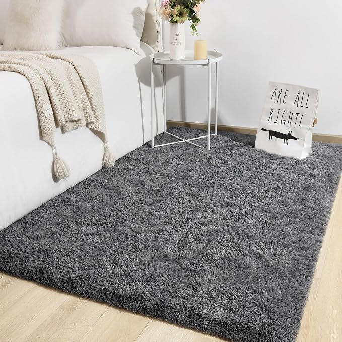 TWINNIS Super Soft Shaggy Rugs Fluffy Carpets, 8x10 Feet, Indoor Modern Plush - Image 7