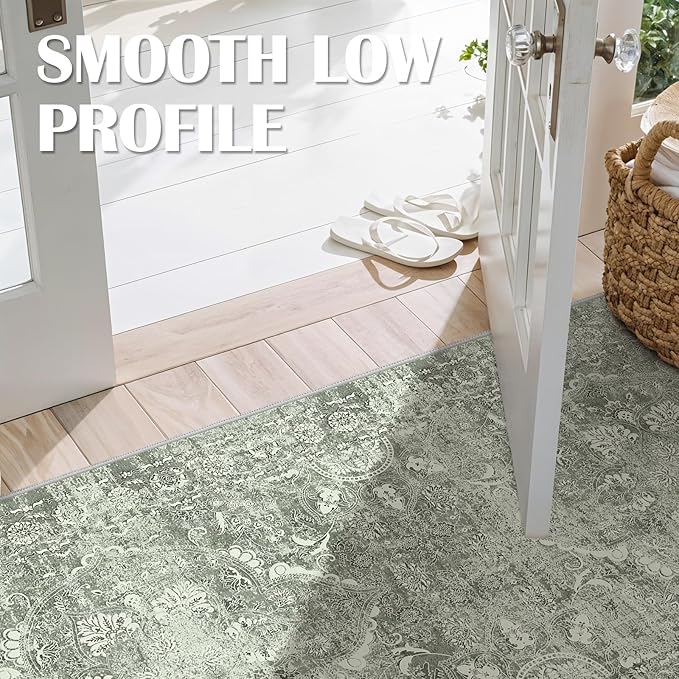 2'6"x16' Washable Hallway Runner Rug - Image 7