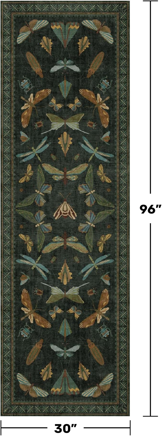 Hazo Haus 8 ft Long Hallway Runner Rug - Image 2