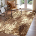 Washable Area Rugs 3'x5' Non-Slip Modern Abstract Soft by RELEANY