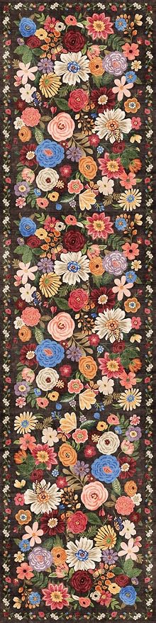 Rug for Hallways Kitchen Rug 2'6" x 14', Non Slip Washable Rugs by WelcometoBabovid