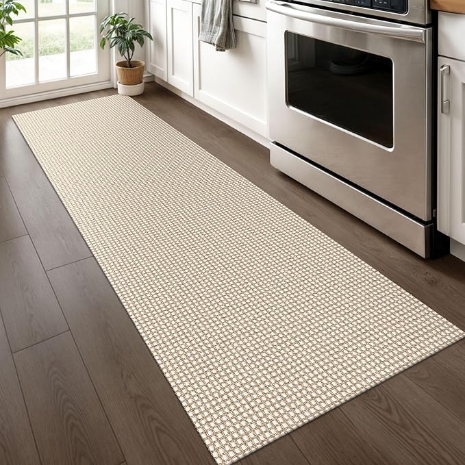 KOZYFLY Runners for Hallways 2x6 ft Washable Kitchen Runner Non Slip Rubber - Image 2