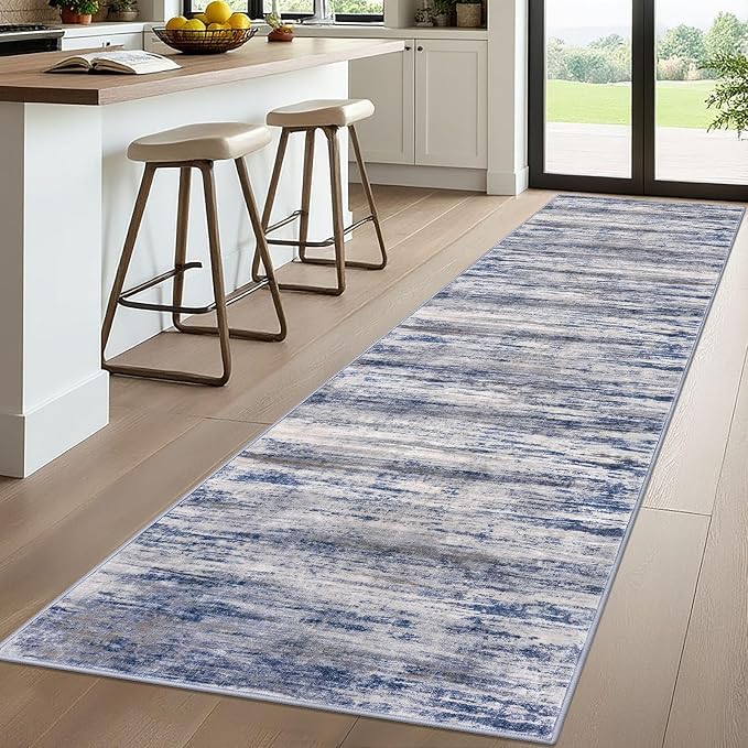 KOZYFLY 3x10 Ft Rug Modern Ombre Runner Rug - Image 7