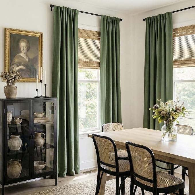 100% Blackout Shield Linen Blackout Curtains - Image 4