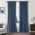 Guken 100% Blackout Curtains 102 Inch Length 2 Panels Set by Guken