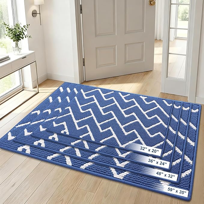OLANLY Front Door Mat, Non-Slip Rubber Backing, Dirt Resistant and Absorbent - Image 9