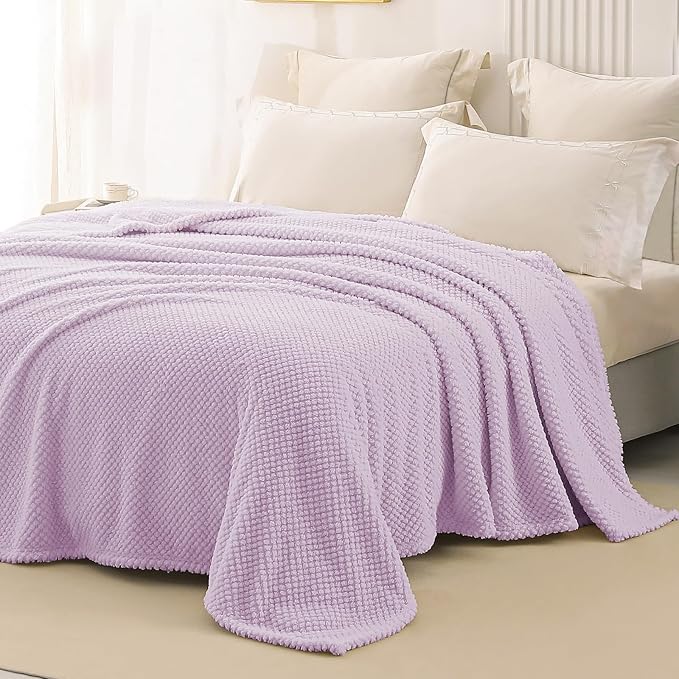 Whale Flotilla Queen Size Fuzzy Fleece Blanket - Image 4