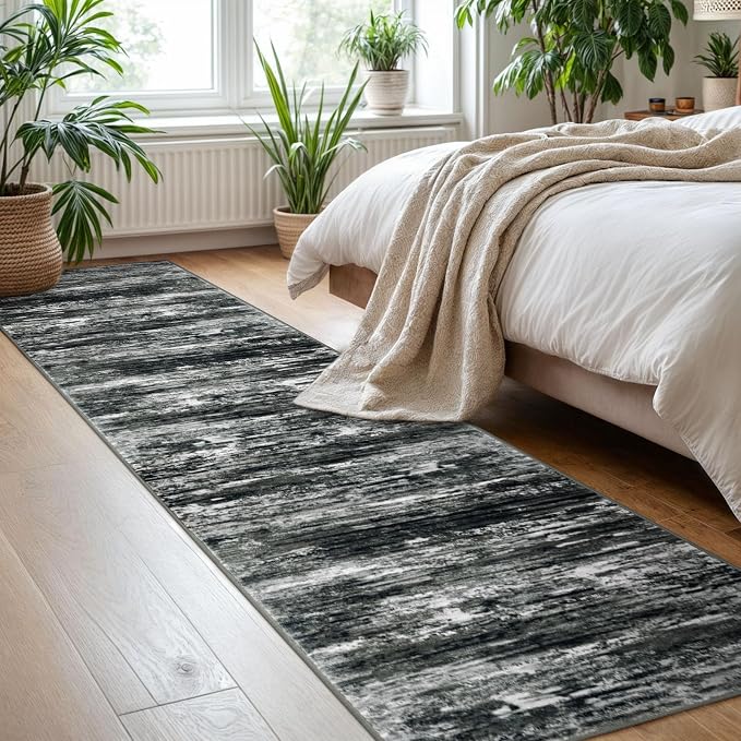 KOZYFLY Modern Abstract Hallway Runner Rug, 2x8 Kitchen Rugs Non-Slip Washable - Image 7