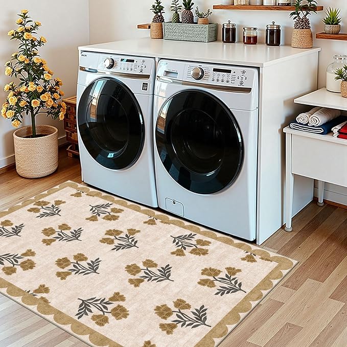 3x5 Floral Entry Rug - Image 9