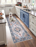 SERISSA Boho Kitchen Runner Rug, 3x7 Washable Non-Slip Runner Rug by SERISSAHomeDecorCollection