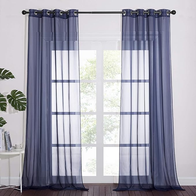 NICETOWN Sheer Voile Curtain Panels by NICETOWN