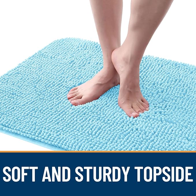 OLANLY Dog Door Mat for Muddy Paws 54x32, Absorbs Moisture and Dirt, Absorbent - Image 4