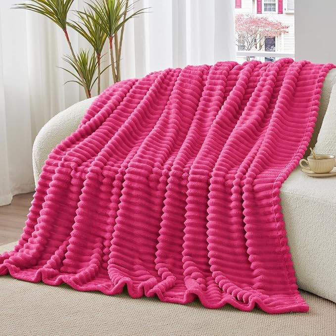BEDELITE Fleece Throw Blanket for Couch - Image 3