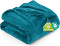 Utopia Bedding Soft Fleece Bed Blanket Twin Size Turquoise | Microfiber Plush by UTOPIABEDDING