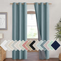 NICETOWN 100% Absolutely Blackout Linen Curtains by NICETOWN