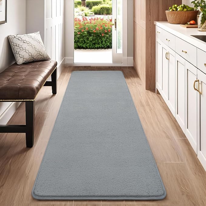 AROGAN 2x8 Feet Shag Runner Rug - Image 2
