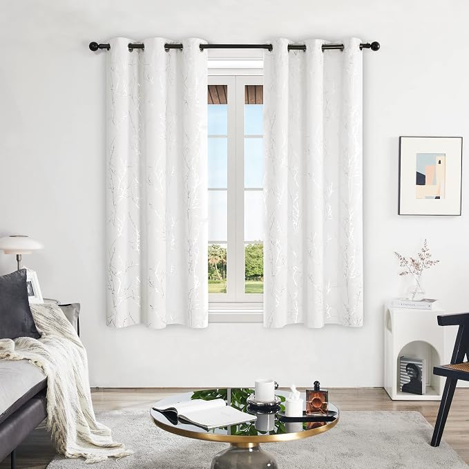 Deconovo Room Darkening Curtains, Thermal Insulated & Noise Reducing Drapes - Image 2