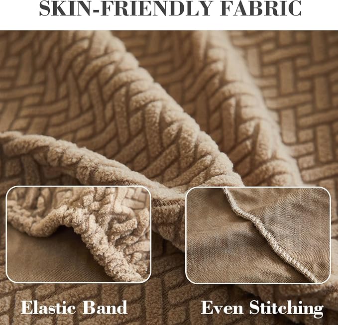 Couch Covers for 2 Cushion Sofa Pet Friendly Couch Cushion Covers Universal - Image 6