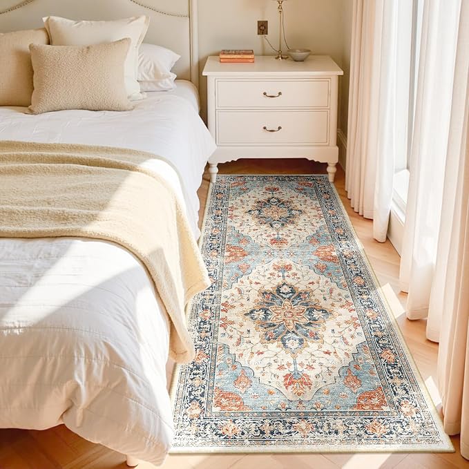 Area Rugs 3'x7' Runner Rug Non Slip Washable - Image 2