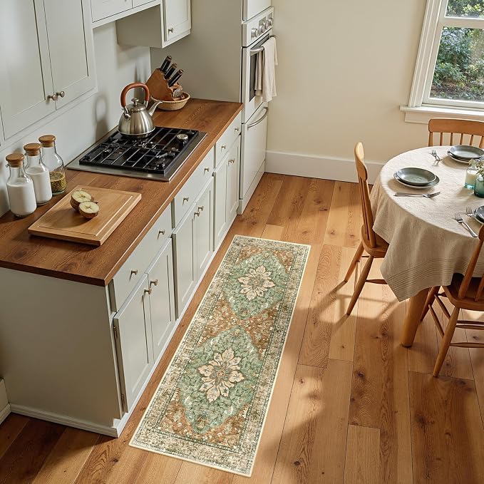 Area Rugs 2'x6' Runner Rug Non Slip Washable - Image 3