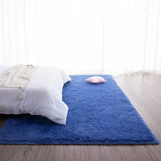 TWINNIS Super Soft Shaggy Rugs Fluffy Carpets, 5x8 Feet, Indoor Modern Plush - Image 7
