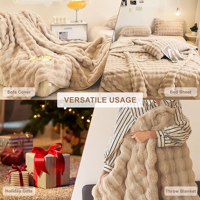 HANDONTIME Plush Sofa Slipcovers Washable Armchair Cover - Image 6