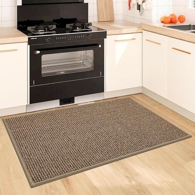 BEQHAUSE Kitchen Rugs and Mats 2PCS, Non-Slip Kitchen Mats - Image 7